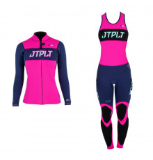 Комплект женский гидрокостюм и гидрокуртка JetPilot RX Navy/Pink 21045 