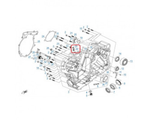 BD-0010-011008 Кольцо уплотнительное 15.8*2.4 для квадроциклов BD-0010-011008