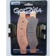 FA769 GODZILLA Колодки Тормозные Задние Для BRP Can Am Maverick R 703501226, 715900774