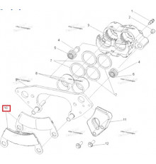 FA656 GODZILLA Колодки Тормозные Для Polaris 2203747, 2205949, 1911085, 2206025, FA452