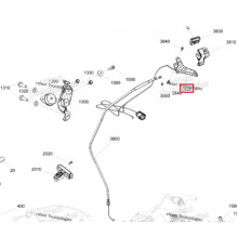 512061544 Курок Газа С Подогревом Для Ski Doo