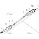 715900395 Шрус Передний Внешний Для BRP Can Am OUTLANDER 705401357