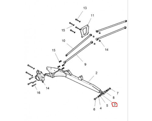 3514689 Подшипник Подвески Для Polaris RZR
