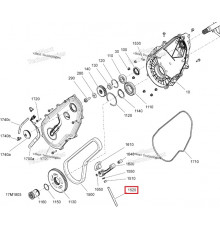 504153760 Болт Натяжителя Цепи КПП Для Ski Doo 504153309
