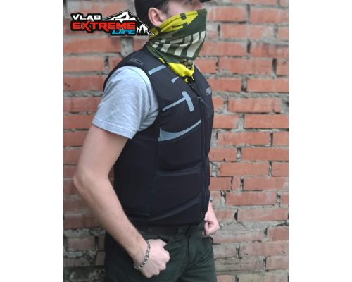 Защитный жилет 509 R-Mor Black, MD
