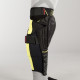 Защита колена и голени EVS TP199 Black / Hi-Viz Yellow, Small / Medium