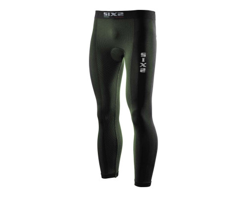 Леггинсы SIXS PN2 с вставкой DARK GREEN, M