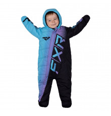Комбинезон с утеплителем ДЕТСКИЙ FXR CX Black/Lilac-Sky 231510-1087 (6-12)