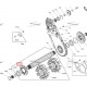 504154417 Корпус Подшипника Ведущего Вала Гусеницы Для Ski Doo
