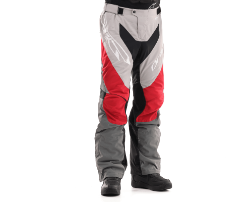 Штаны эндуро DRAGONFLY Freeride Grey-Red 400160-20-920 