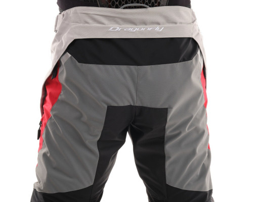 Штаны эндуро DRAGONFLY Freeride Grey-Red 400160-20-920 