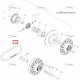 45G4553 GATES Ремень Вариатора Для Polaris AXYS 800, 850 3211115, 3211183, 3211216