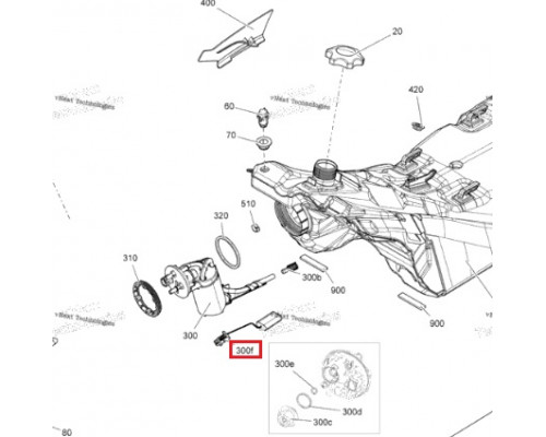 SM-07285 SPI Датчик Уровня Топлива Для Ski Doo 415129671, 415130108