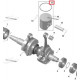 SM-09281R SPI Поршневое Кольцо Стандартный Размер Для Ski Doo 420815416