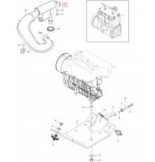 420938796 Пружина Крепления Выхлопной Системы Для Ski Doo Skandic 420938795