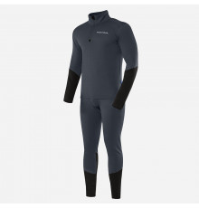 ТЕРМОБЕЛЬЁ FINNTRAIL SUBZERO DARK GREY, комплект, размер XL