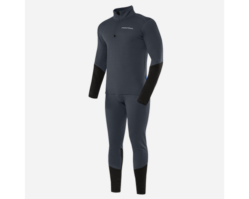 ТЕРМОБЕЛЬЁ FINNTRAIL SUBZERO DARK GREY, комплект, размер XL