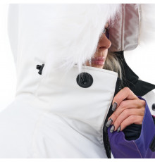 Плащ зимний RACE COAT WINTER SUNSET Woman Coral - Blue размер S 840250-25-184