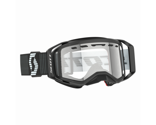 Очки Scott Prospect 2.0 SMB черно/белые линза прозрачная SC_421504-1007043