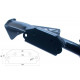 VOEVODA Бампер Задний Усиленный Под Фаркоп Для YAMAHA NYTRO 8GL-77541-00-00, 8GL-77541-01-00, 8HR-77541-00-00 (Черный)