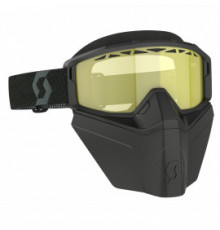 Очки Scott Primal Safari FaceMask Snow черные линза желтая SC_278608-0001029, SC_218166-0001029