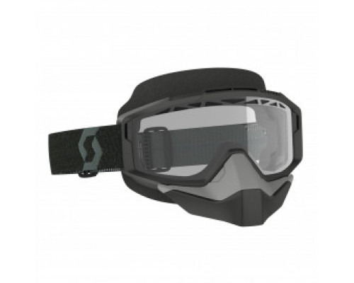 Очки Scott SPLIT OTG Snow Cross черные прозрачная линза SC_285543-0001043