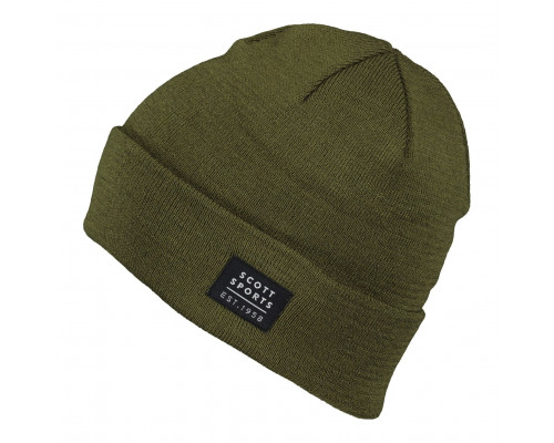 Шапка Scott Team 20 Merino зеленая SC_291996-7340222