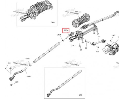 715900783 Наконечник Рулевой Тяги Для BRP Can Am Maverick R
