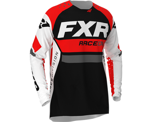 Джерси FXR REVO MX JERSEY White/Red/Char/Black 203305-0120 