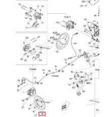 AT-05985 SPI Тормозной Диск Для BRP Can Am 705600271, 705600604