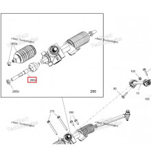715900838 Тяга Рулевая Для BRP Can Am MAVERICK, Commander