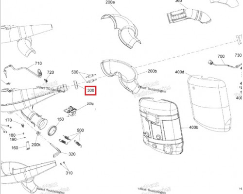 514055294 Уплотнительное Кольцо Глушителя Для Ski Doo
