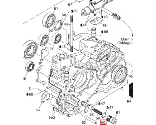 420250050 Кольцо Уплотнительное Для BRP Can Am 711250050