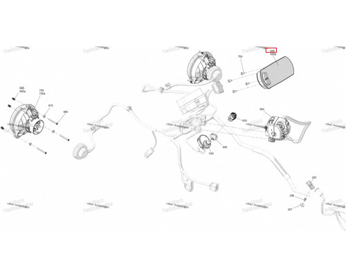 710008108 Спидометр Для BRP Can Am Outlander, Renegade