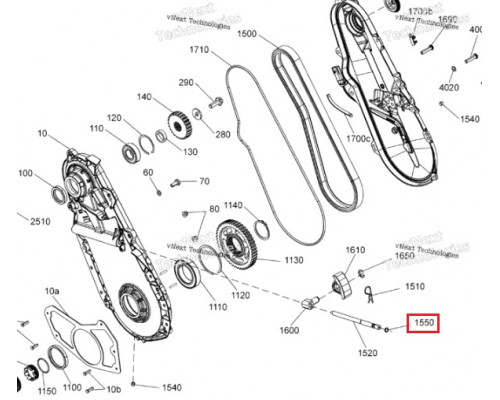 293300202 Кольцо Уплотнительное Для КПП Для Ski Doo