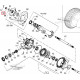 232291413 Гайка Ступичная Для BRP Can Am 250100047
