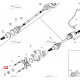 232291413 Гайка Ступичная Для BRP Can Am 250100047