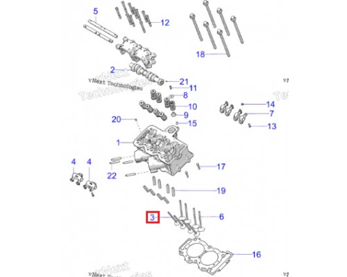 AU-09192E SPI Выпускной Клапан Двигателя Для Polaris 850 3022100, 3022272