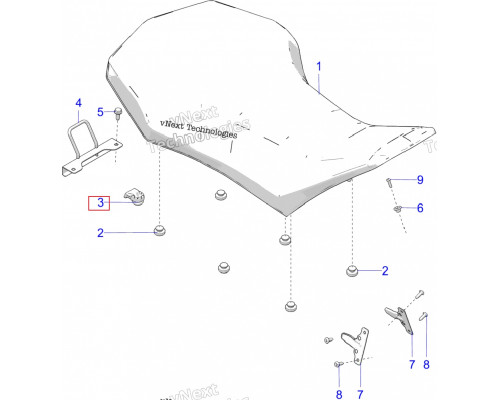5418181 Втулка Для Polaris 5412994