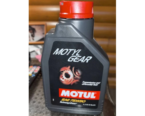 113523 MOTUL Масло Трансмиссионное MOTYL GEAR Technosynthese 75W90 1 Литр 109055, 109057