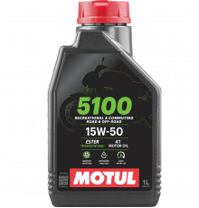 112860 MOTUL Масло Моторное Technosynthese 5100 4Т Четырехтактное SAE 15W-50 1 Литр 106908, 112159