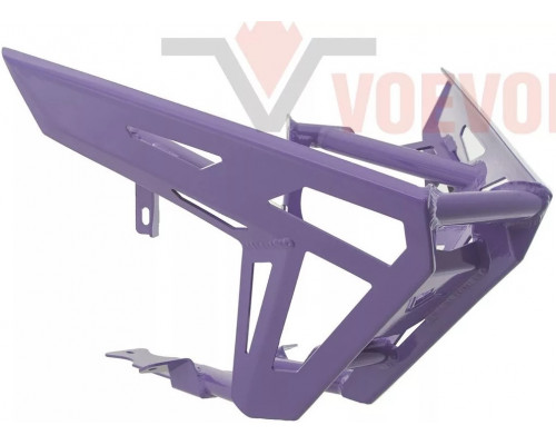 VOEVODA Бампер Передний PRO Усиленный Для Arctic Cat M8000 EVO ALPHA ONE (Платформа HardCore 2017-*) 3707-309, 3707-308, 3707-310, 3707-311 (Черный Матовый)