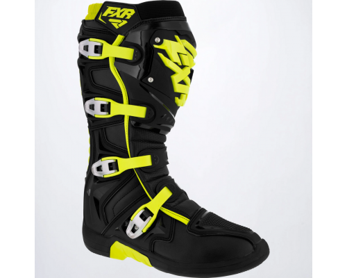 Мотоботы FXR Factory Ride Black/Hi Vis 223365-1065 (12)