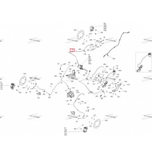 705601577 Шланг Тормозной Задний Для BRP Can Am OUTLANDER