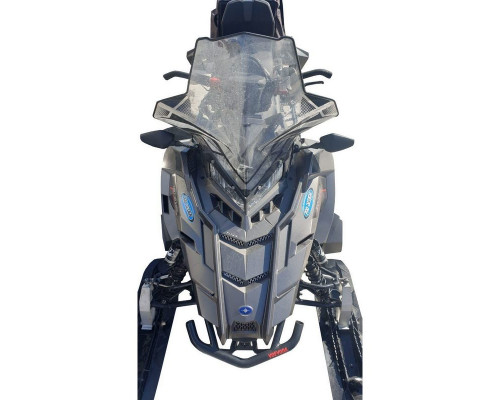VOEVODA Бампер Передний Усиленный Для Polaris TITAN 2882794, 1020384, 1019636-458, 2880486-458 (Черный Матовый)
