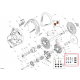 861805560 Ремкомплект ведущего вариатора для снегоходов Ski-Doo 861805560