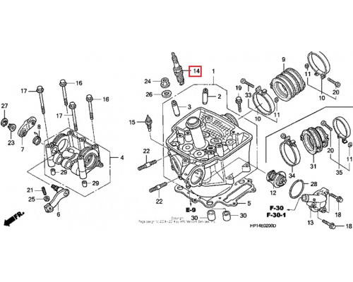 5114 NGK Свеча Зажигания IFR7L11 Для HONDA TRX450 98079-5715U, 98079-5717U