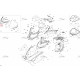517306375 Основание Низкого Ветрового Стекла Желтое Для Ski Doo Gen4 517306380, 517307203, 517305749