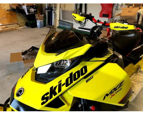 517306375 Основание Низкого Ветрового Стекла Желтое Для Ski Doo Gen4 517306380, 517307203, 517305749