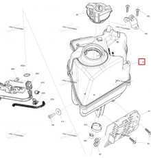 519000368 Масляный Бак Для Ski Doo 519000357